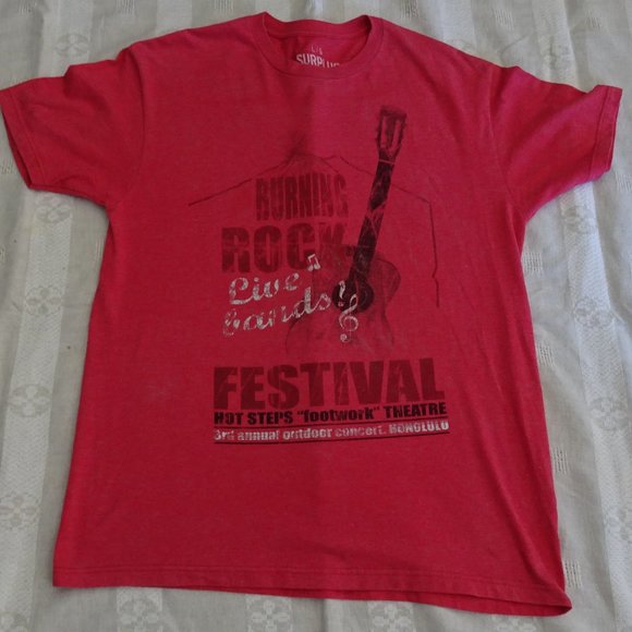Burning Rock Festival T Shirt - Picture 1 of 3